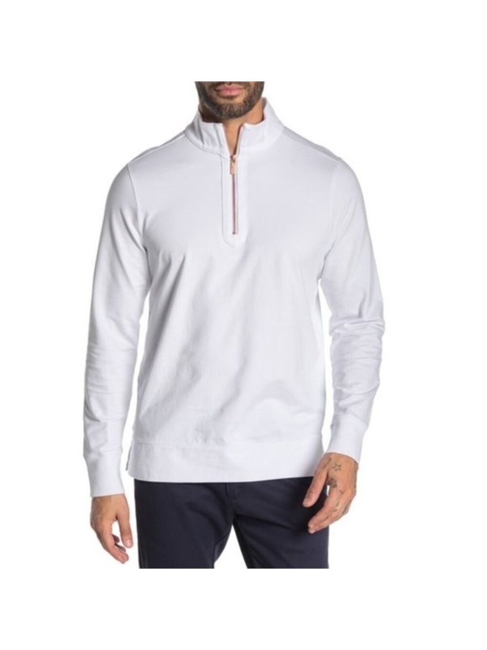 Good Man Microlight French Terry Half Zip Top
